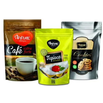 Embalagem Metalizada Com Zip