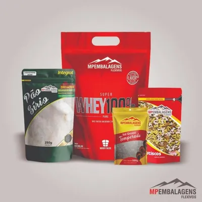 Embalagem Stand Up Pouch