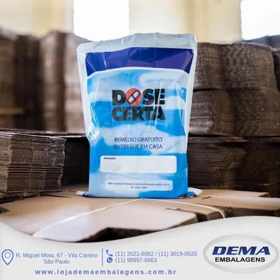 Envelope Plástico Lacre Inviolável