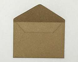 Envelope para convite kraft Envelope para convite kraft