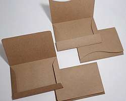 Envelope para convite kraft Envelope para convite kraft