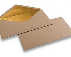 Envelope para convite kraft Envelope para convite kraft