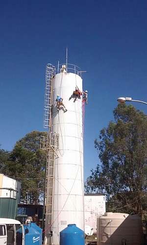 Caixa d'água de grande porte Caixa d'água de grande porte