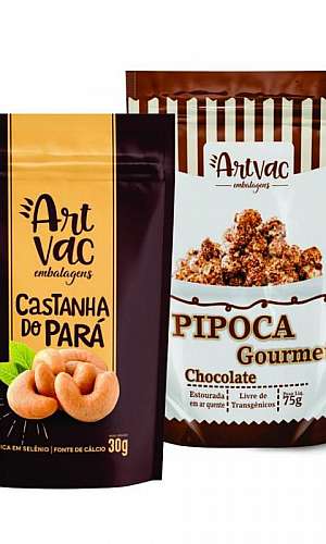 Embalagem com fecho zip Embalagem com fecho zip