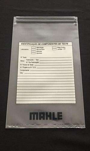 Envelope com fecho zip Envelope com fecho zip