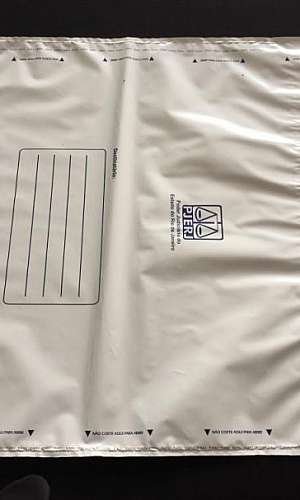 Envelope para provas Envelope para provas