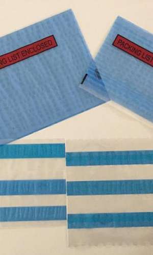 Envelope plástico para nota fiscal Envelope plástico para nota fiscal