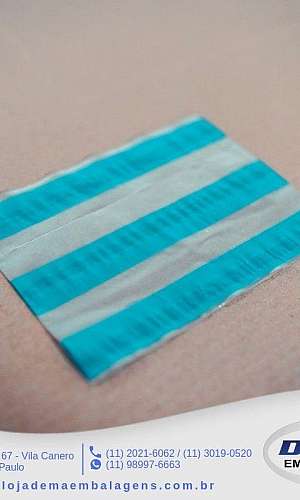 Saco plástico adesivado para nota fiscal liso Saco plástico adesivado para nota fiscal liso